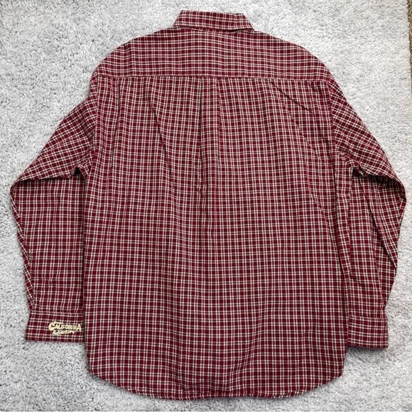 Vintage Disneyland Shirt Men's Large Plaid Button Down Casual Retro Dad Mickey - Picture 6 of 6